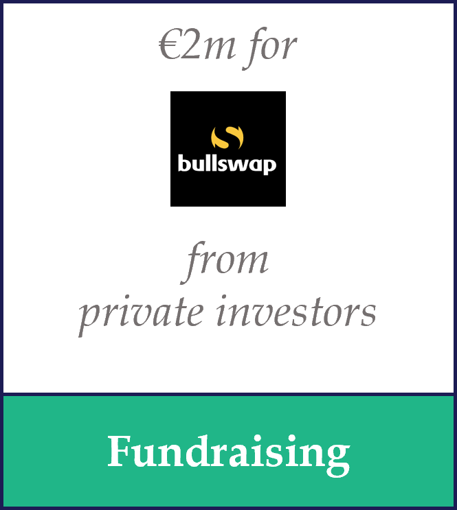 Bullswap – €2m fundraising